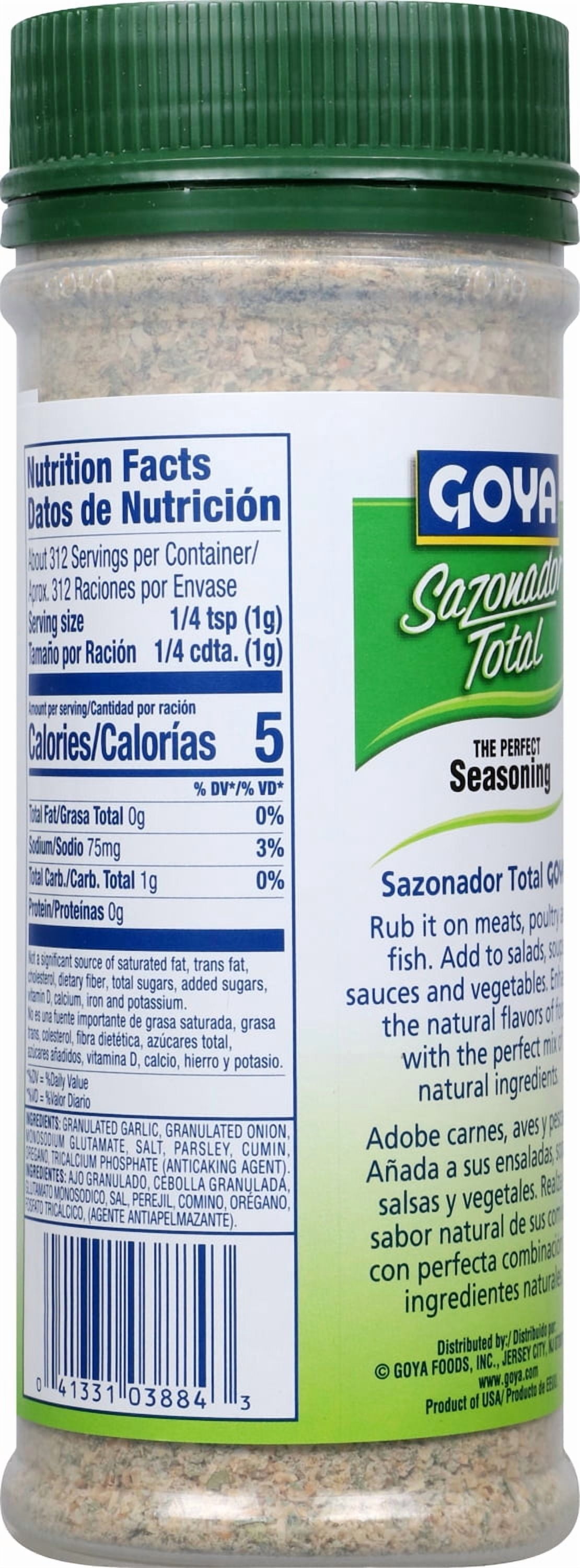 Goya Sazonador Total The Perfect Seasoning, 11.0 oz