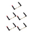 thumbnail image 3 of maskred 2-Pack 90 Degree 5mm Mono Male Audio for Amplifier Solder Plug Adapter Enhanced Sound Style A 5Set, 3 of 6