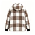 thumbnail image 3 of Yotami Womens Fall Winter Plaid Coat Jackets with Zipper Lightweight Outerwear Size S-XXL, 3 of 4