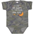 thumbnail image 3 of Inktastic I Love My Pappy to the Moon and Back Boys or Girls Baby Bodysuit, 3 of 5