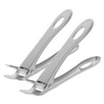 thumbnail image 4 of WESIEVYA 2Pcs Stainless Steel Anti-Scalding Dish Plate Tongs for Home Kitchen Use, 4 of 8