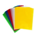 thumbnail image 1 of 20 Pcs Dossier de Papeterie Transparent A4 Imperméable Type L Portefeuille Extensible - Couleur Aléatoire, 1 of 8