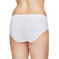 thumbnail image 2 of Shadowline Lingerie by Velrose Cotton Hipster Panty, 3-Pack 11021/11021X-3PK, 2 of 2