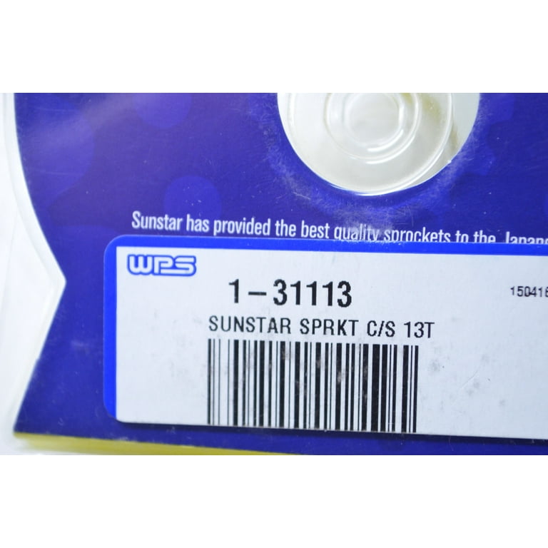小物 77 Sunstar 31113 Steel Countershaft Sprocket 13T NOS - Walmart.com