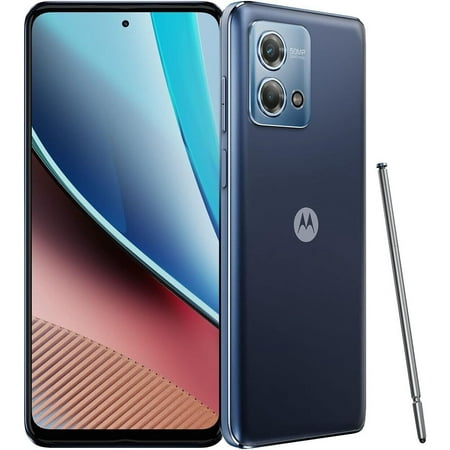 Motorola Moto G Stylus | 2023 | Unlocked | Made for US 4/64GB | 50 MP Camera | Midnight** we have confirmed working order,no network compatibility or check has been done bidders discrection is advised. Blue  162.89 x 74.08 x 9.19mm