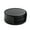 Black, variant on Set of Leather Drink Coasters Round Cup Mat Pad for Home and Kitchen Use-brown