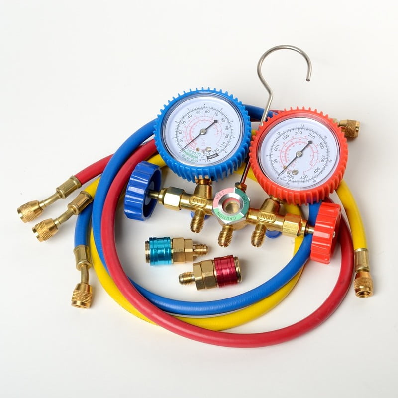 A/C Manifold Gauges Set Air Conditioner Diagnostic Charging Freon Auto
