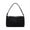 Black, variant on Small Suede Simple Tote Bag for Women Retro Solid Color Small Capacity Zipper Closure Handbags 2026 Fashion Suede Comfortable Wide Strap Mini Shoulder Bag White One Size