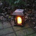 thumbnail image 3 of LOVIVER Candle Hanging Lamp Solar Light Lantern for Garden Patio Yard Lighting Decor, 3 of 8
