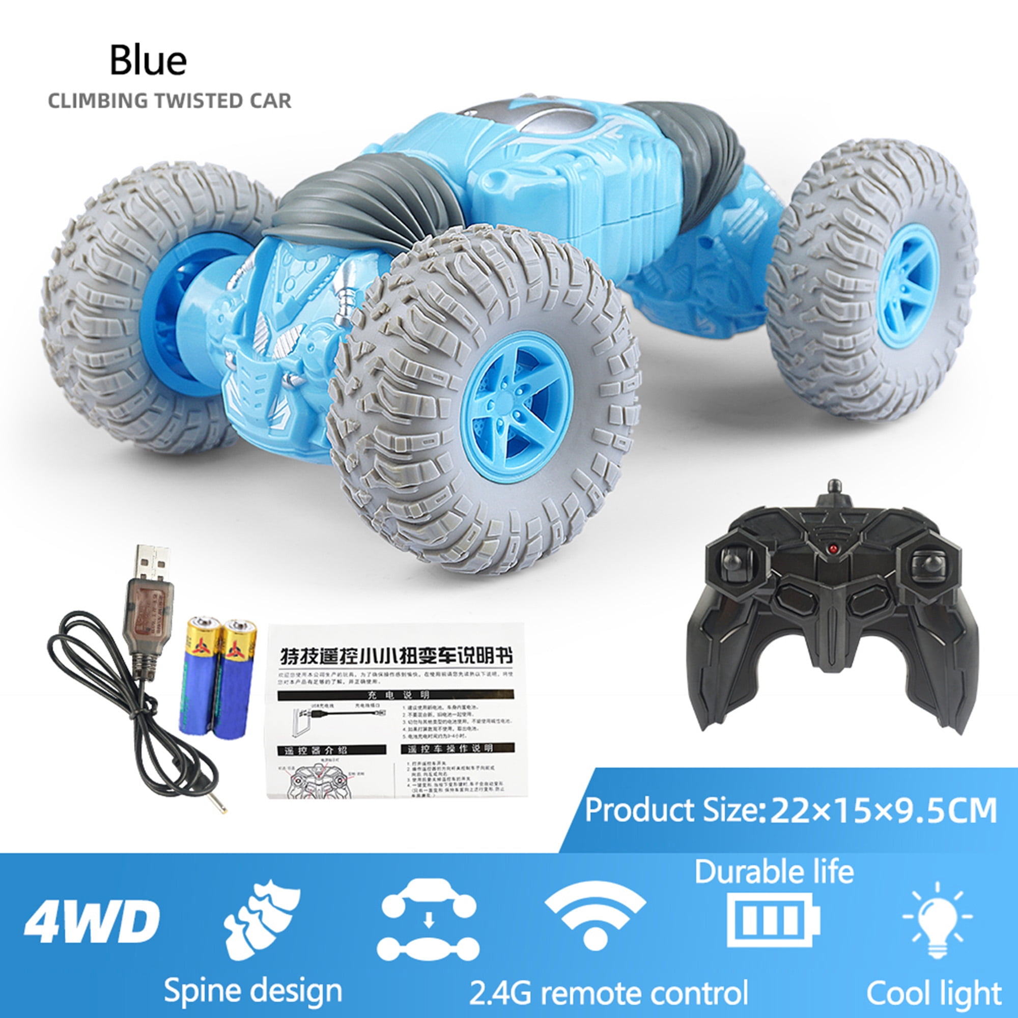 SAYFUT Remote Control Stunt Car, Speed Transform Car Remote Control Car