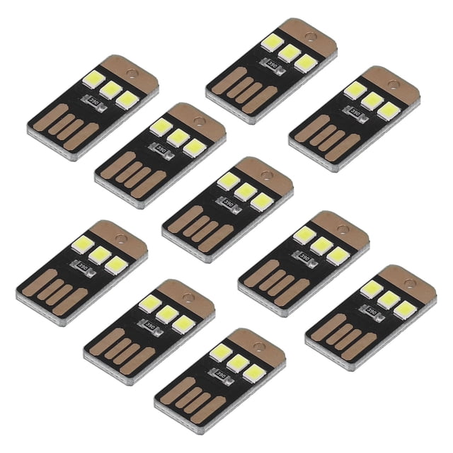 Mini Tent Light, Lightweight 0.2W 10Pcs LED Flashlight For Key For Button For Wallet For Camping For Outdoor For Night ANGGREK Otros