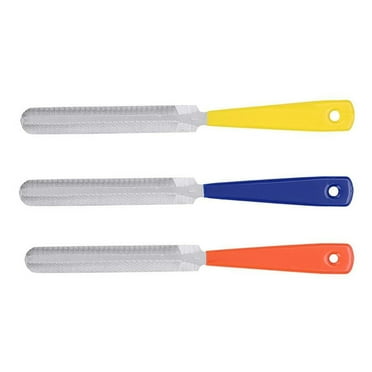 AOOOWER Electric Guitar Bass File Nut File Doubles Edge Nut Slotting File Luthier Tool