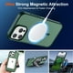 thumbnail image 5 of Funda magnética SUPFINE para iPhone 16 Pro Max Forest Green, 5 of 7