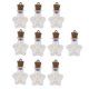 thumbnail image 1 of Kit de bricolaje Yuxing colgante Forma de estrella 10 botellas de vidrio pequeñas, 1 of 5