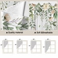 thumbnail image 5 of Swag Valance Curtains for Windows, Green Eucalyptus Leaves Light Filtering Kitchen Curtains with Rod Pocket, Spring Floral Weeping Farmhouse Window Treatment Valances for Living Room, 28x36 - 2 PCS, 5 of 9