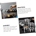 thumbnail image 2 of Magnetic Spice Tins 8Pcs,Stainless-Steel Magnetic Spice Container Magnetic Spice Jars Easy to Clean and Rust Free, 2 of 9