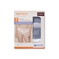 thumbnail image 4 of Warners® Blissful Benefits Women's Dig-Free Comfort Mid Waist Microfiber Hipster With Lace 3-Pack S-3XL, 4 of 5