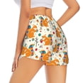 thumbnail image 3 of Bixox Women's Squirrel With Colorful Tail pattern 2 in 1 Running Shorts - Lightweight Athletic Workout Gym Yoga Shorts Liner with Pockets - Small, 3 of 7