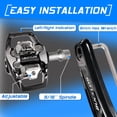 thumbnail image 2 of BUCKLOS SPD Clip Pedals MTB Mountain Bike Clipless Dual Sided Pedals - Road Bike Sealed Bearing Bicycle Clips in Pedal Compatible with Shimano SPD Cleats (9/16" Aluminum), 2 of 6