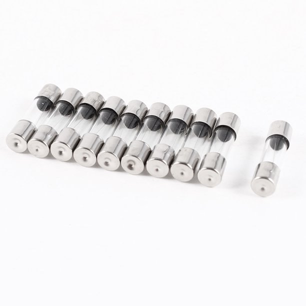 10 Piezas de Fusibles de Tubo de Vidrio de Tipo Rápido 5x20mm 250V 1A 1000mA