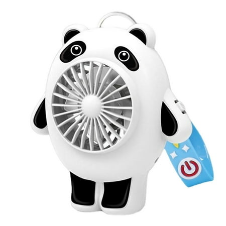

Julam Hand Held Fan for Cooling Panda Shape Electric Portable Travel Fan USB Powered Mini Portable Fan for Dormitory Office Home Use in style