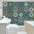 thumbnail image 1 of 10PCS 10cm Waterproof PVC Wall Sticker Crystal Mandala Hard Film Tile Kitchen, 1 of 8