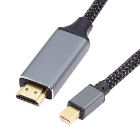 CY Mini DisplayPort 1.4 Source to HDMI 2.0 Display 8K 60hz UHD 4K MINI-DP to HDMI Male Monitor Cable