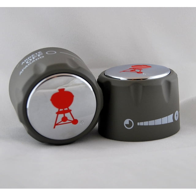 #70377 Ensemble de 2 Boutons de Commande de Remplacement pour Grils Summit, Pièce Weber No 70377 Ensemble de 2 Boutons de Remplacement pour Grils au Gaz Weber Summit, Modèle.., par Weber