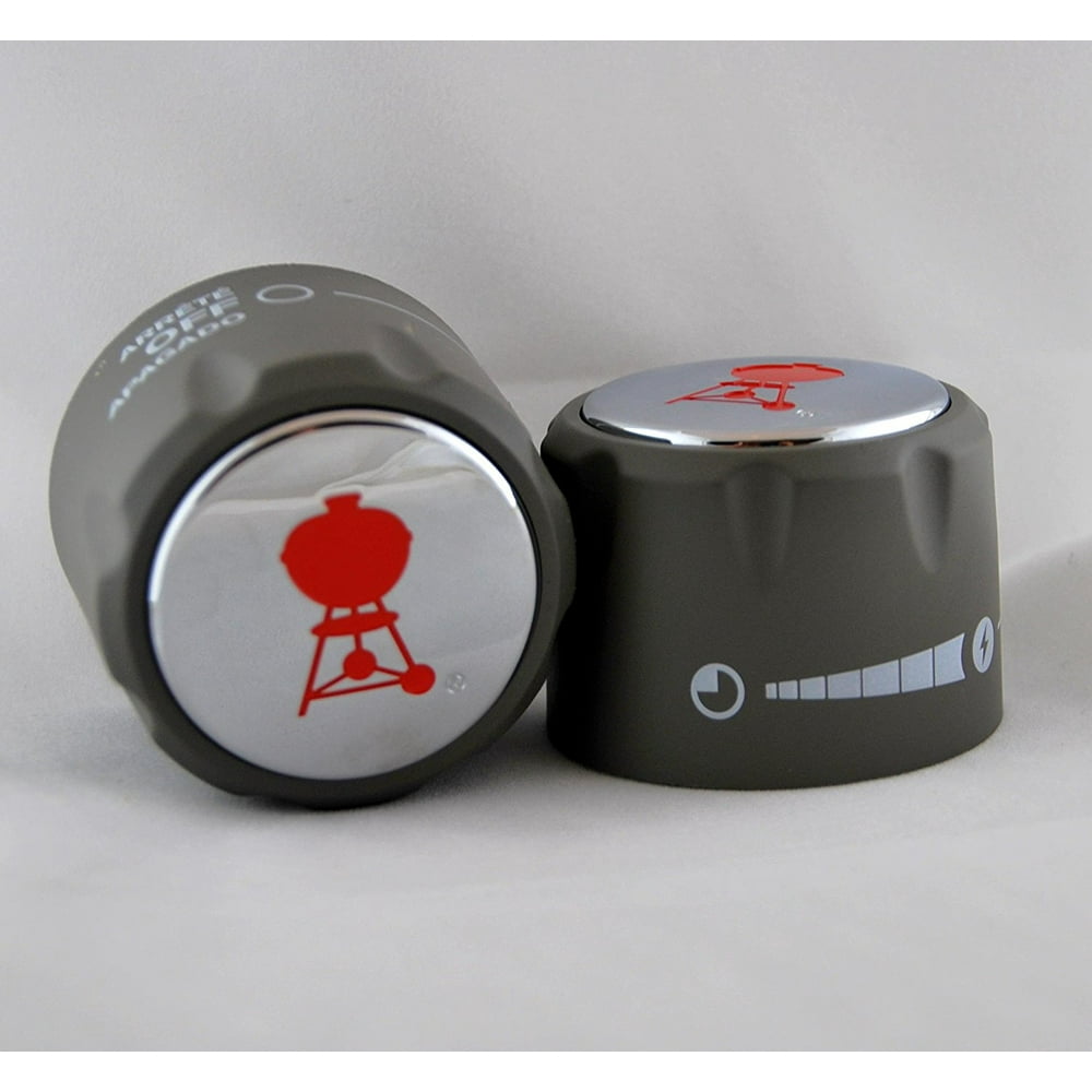 70377 Set of 2 Replacement Control Knobs for Summit Grills, Weber part