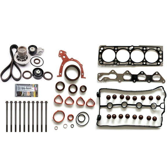 ECCPP Timing Belt Water Pump and head gasket Kit Fit for 2004-2005 Chevrolet Aveo 1.6L 1598CC 98Cu. In. l4