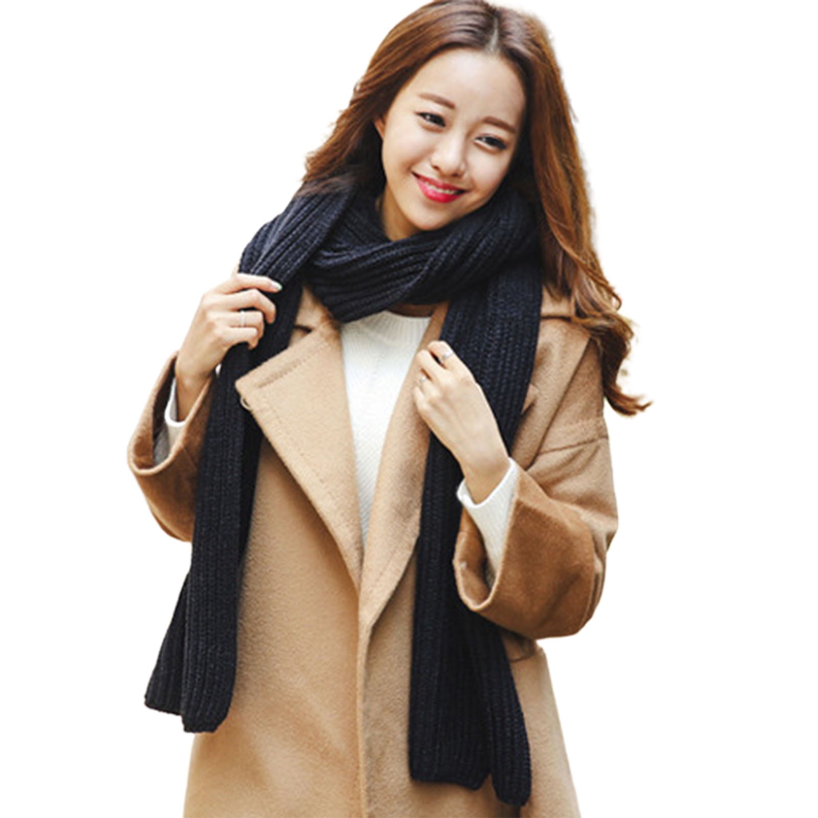 1pc Women's Autumn/winter Scarf, Korean Style, Fashionable, Office Wear,  Warm, High-grade Shawl
