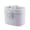 Purple, variant on Portable Milk Powder Dispenser for Travel - Formula To Go Storage Container with Stackable Pots | On-the-Go Baby Formula Organizer,Purple