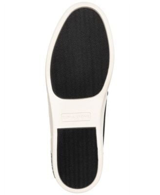 SUN STONE Mens Black Cushioned Jett Round Toe Lace-Up