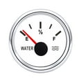 thumbnail image 3 of 0-190 Ohm Water Level Gauge Red Light Pointer 2" 52mm Water Tank Indicator Meter For Fuel Level Sensor Universal Vehicle 12V 24V, 3 of 7