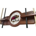 thumbnail image 2 of University of Louisiana at Monroe Solid Wood Cue Rack with a Black Finish, 2 of 3