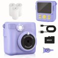 thumbnail image 1 of QUTETN Instant Print Camera For Kids, HD Digital Video Cameras, Portable Toy For 4-10 Year Old Girls Boys With 32GB SD Card-, 1 of 4