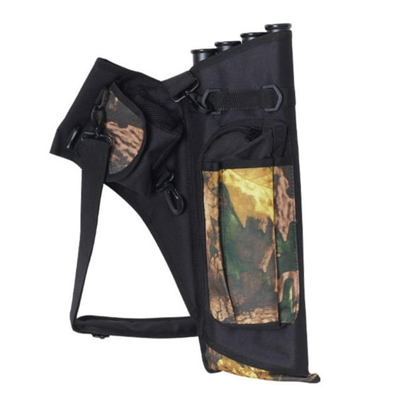 Hip Quiver Outdoor Training Archery Arrow Quiver Holder with 4 Arrow Tubes Recurve Bow Belt Waist Hanged Quiver