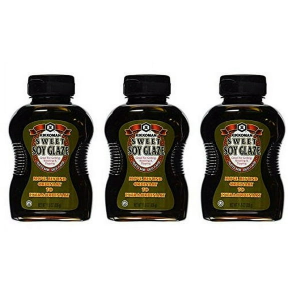Sweet Soy Glaze (3 Bottles) 11.80-Oz