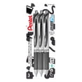 thumbnail image 1 of EnerGel Retractable Gel Roller, Medium Medal Tip, 0.7mm, Black Ink, pack of 3, 1 of 1