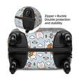 thumbnail image 4 of Balery Luggage Cover Carrot Rabbit Print Suitcase Covers for Luggage Elastic Washable Suitcase Protector Fits 18-32 Inch Luggage-, 4 of 9