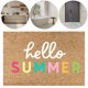 thumbnail image 4 of Felpudo Absorbente Decorativo para Puerta Entrada Hugtrwg 40x60cm Baño Hola, 4 of 9