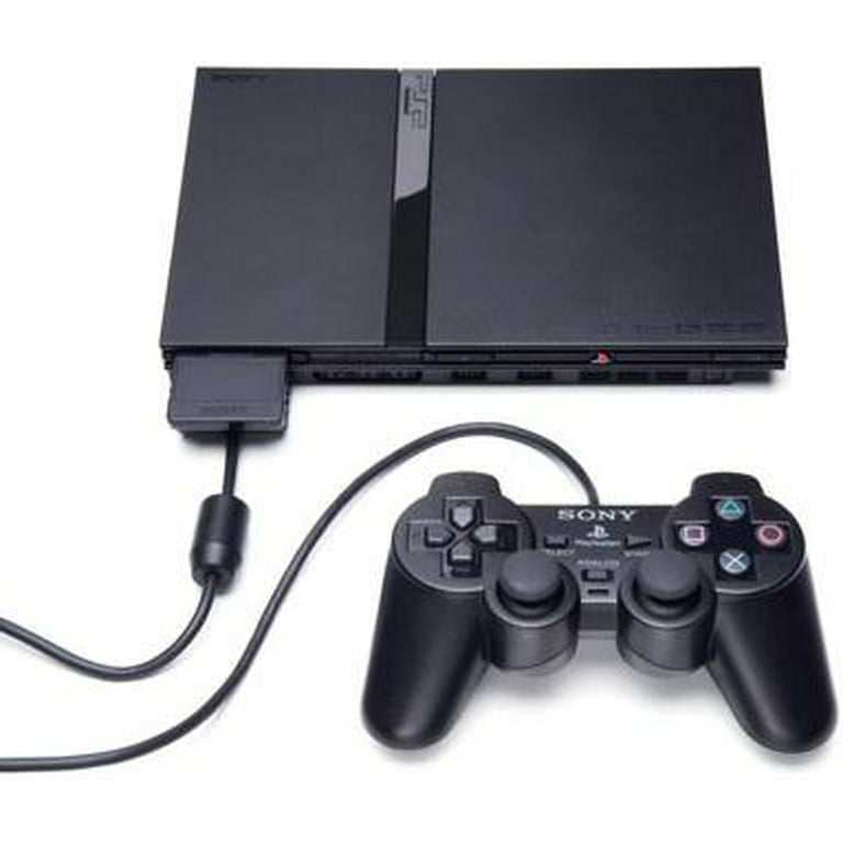 Personlig Lav Gulerod Restored Sony PlayStation 2 PS2 Slim Game Console (Refurbished) -  Walmart.com