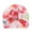 B, variant on Spring Hat for 0 to 3Years Toddler Baby Floral Print Hat Cap Beanie Bow Headband Hair Headwear Accessories