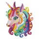 thumbnail image 1 of Cuadros Decorativos 14CT Kit estampado Costura DIY Punto de cruz Obra de arte (DA172 Horn Horse) Tmvgtek embutido en tela, 1 of 9