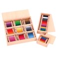 thumbnail image 4 of Gwong Juguete Tarjeta de color Caja de madera preescolar niños niños educación sensorial entrenamiento juguete Gwong 21018871, 4 of 6