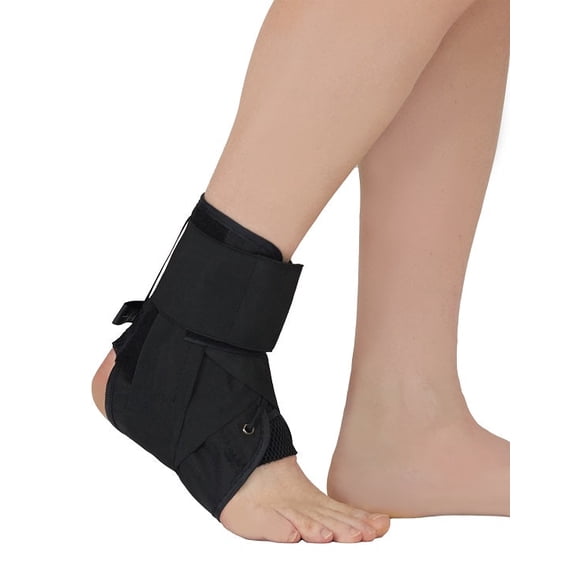 MEDI Protect. Lace-Up Ankle Support (Black) Small 62052