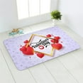 thumbnail image 3 of Valentine's Day Print Doormat Hallway Kitchen Mats Living Room Balcony Love Bathroom Nordic Carpet Bath Mat Non Slip Area Rugs, 3 of 5