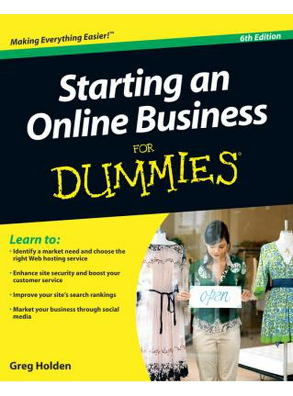 Pre-Owned Starting an Online Business for Dummies (Paperback) 0470602104 9780470602102