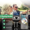thumbnail image 4 of Bluetooth Fm Transmitter, 5V / 5.4A QC 3.0 Car Bluetooth Adapter With Voltage Display, Car MP3 Player Supports 3 Game Modes And Free Choice Of Songs For All Android and iOS - FT1003, 4 of 7