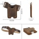thumbnail image 2 of Funda de cuero para teléfono celular para hombre, funda universal para cintura con trabilla para cinturón, bolsas para teléfono para hombres JM, 2 of 5
